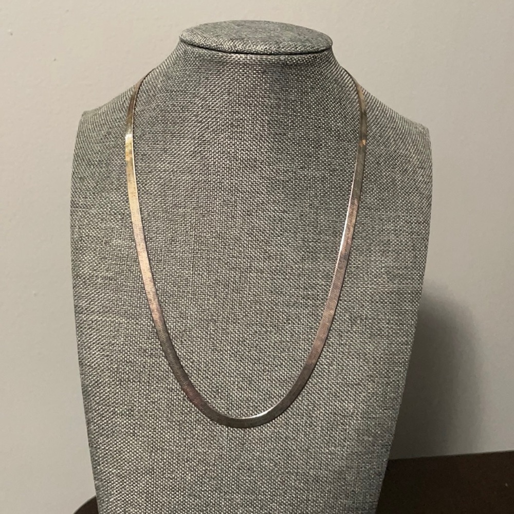 Silver necklace